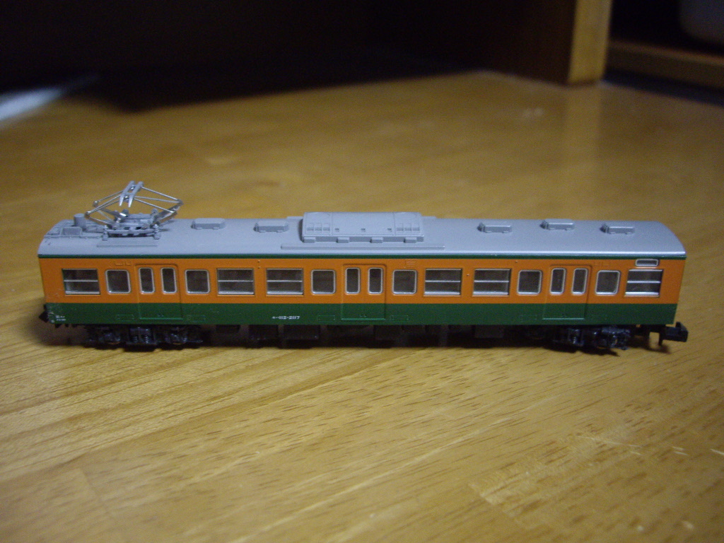kato 113系 湘南色 モハ112-2117 T車拍卖