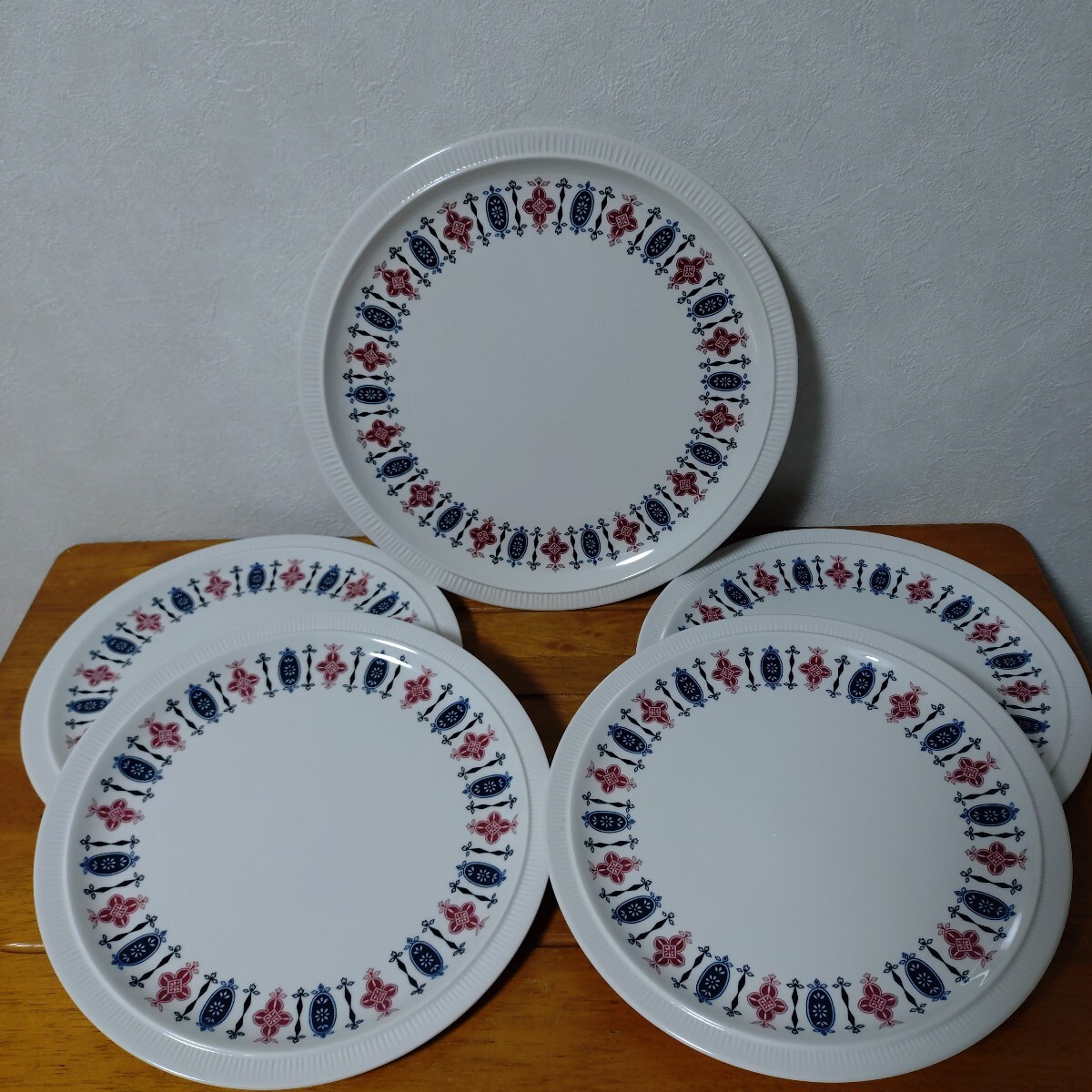 東洋陶器 Toyotoki プロムナード アンティーク食器 お皿セット 大皿 1枚+中皿4枚拍卖