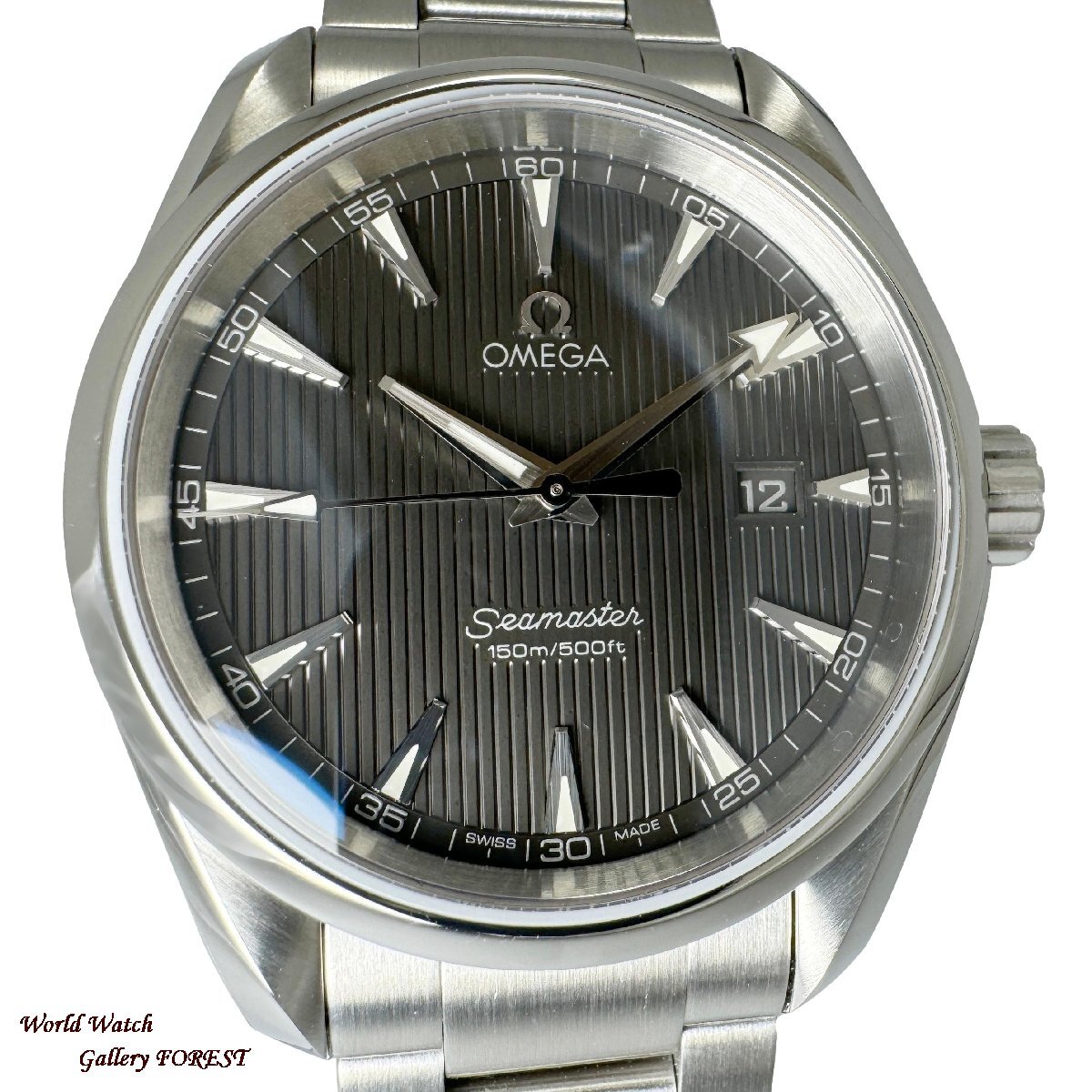 【OMEGA オメガ シーマスター☆アクアテラ】231.10.39.61.06.001 中古 メンズ腕時計 クオーツ グレー文字盤【外装仕上げ☆AAランク】拍卖