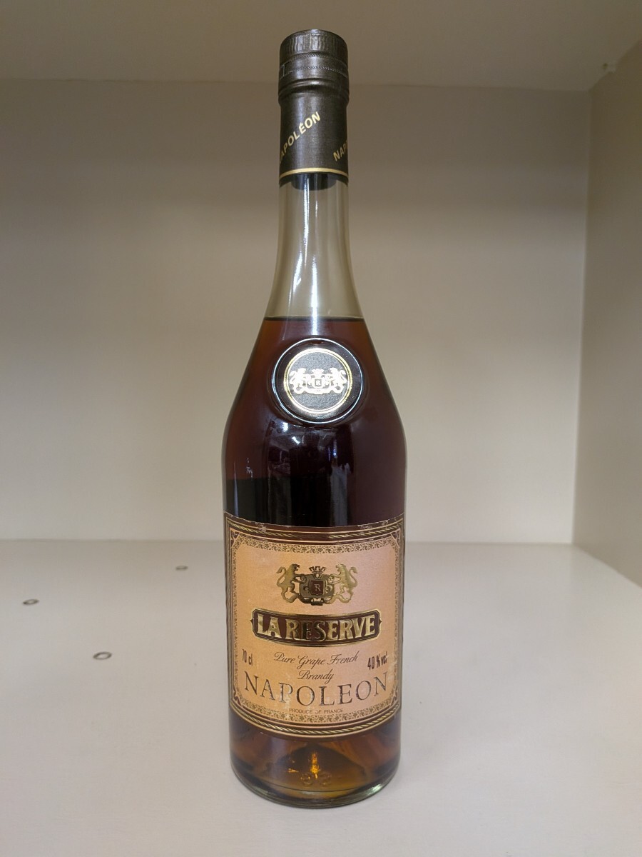 ナポレオン LA RESERVE  700ml 40% 未開封 古酒拍卖