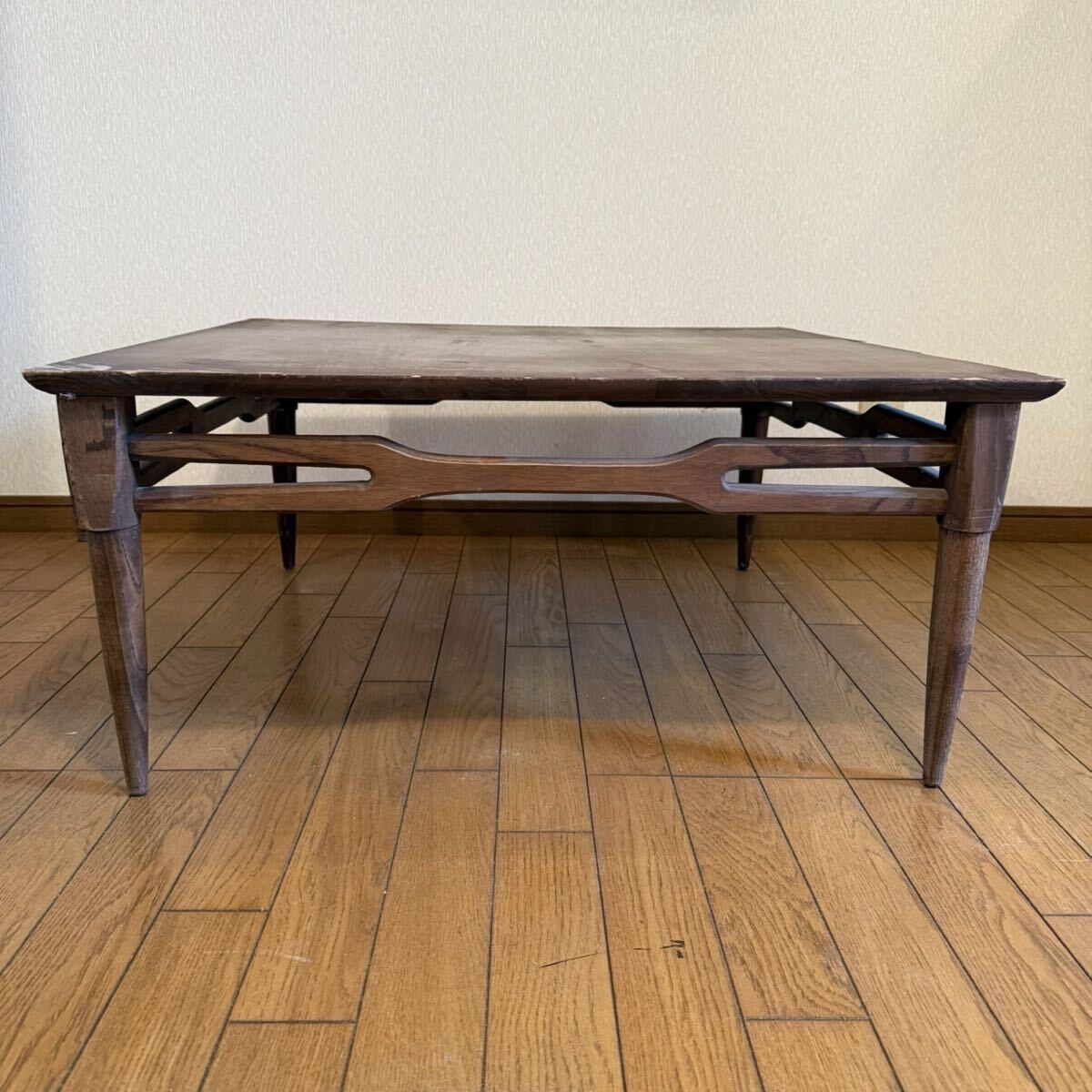 50s ローテーブル センターテーブル リビングテーブル 激レア 軍 激レア ビンテージ アンティーク拍卖