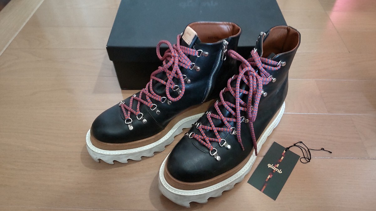 最終値下げ! glamb グラム シャークソール ブーツ 25.5cm サイドジッパー!完売モデル!拍卖