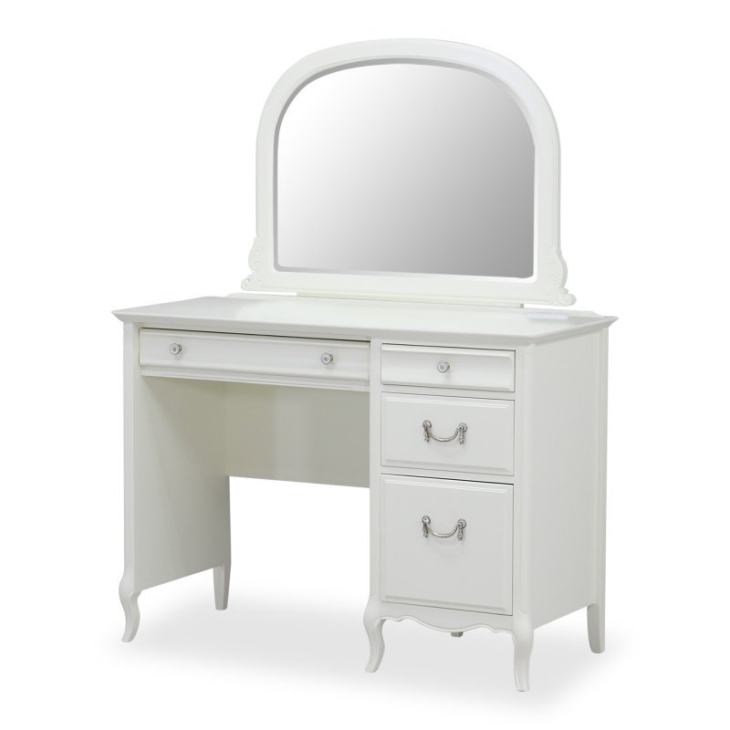 TOKAI KAGU/東海家具工業 MilanaW ミラーナW ドレッサーデスク100 2点セット(デスク100・ミラー) メーカー直送商品 設置込拍卖