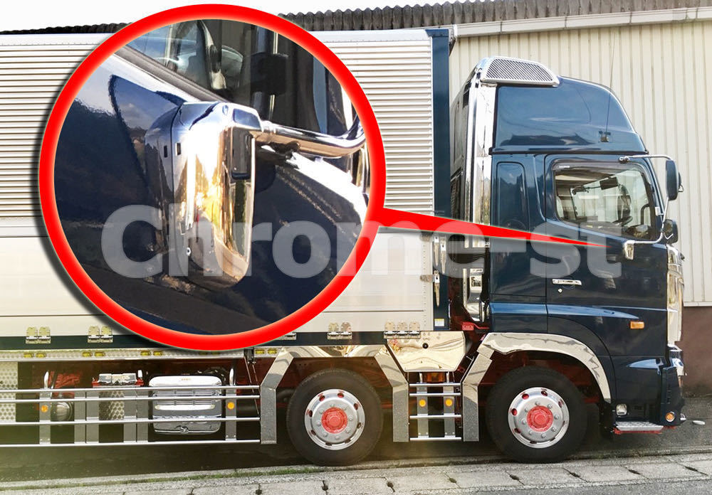 HINO 17プロフィア・17レンジャー共通 メッキ製運転席側下部カバー 純正・交換タイプ拍卖