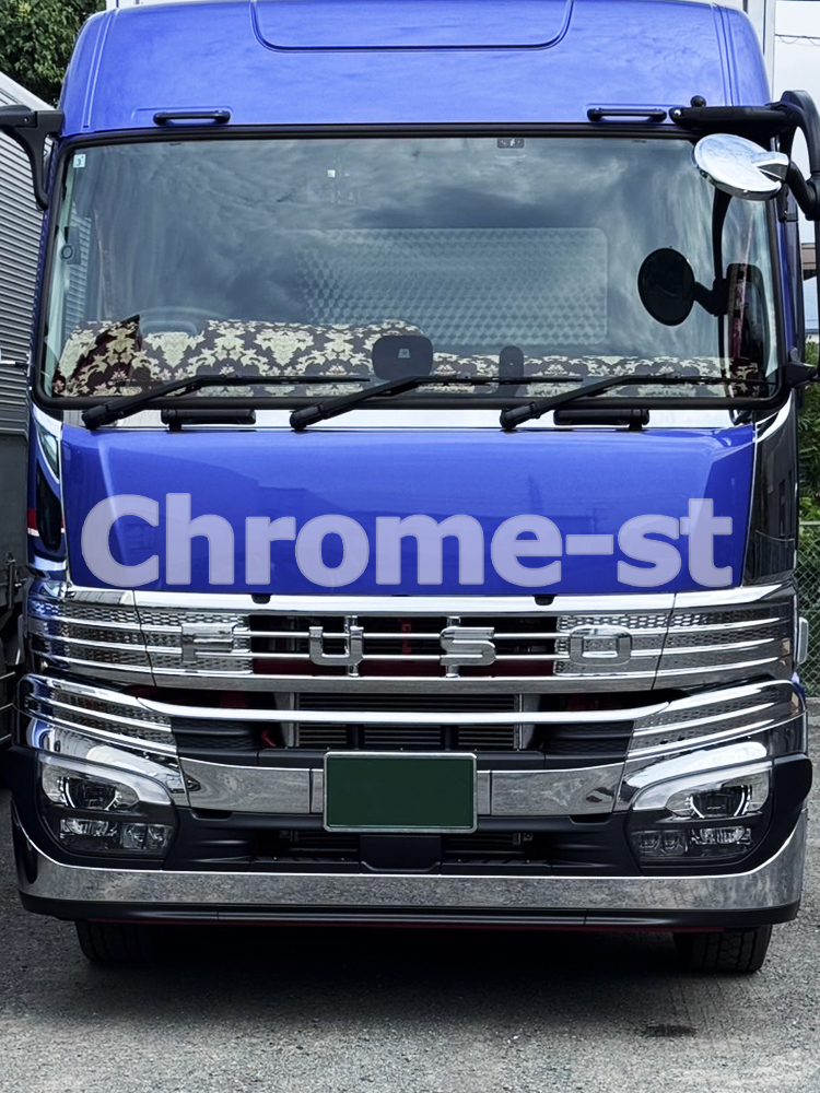 FUSO 24スーパーグレート メッキ製 フロントグリル 純正加工拍卖