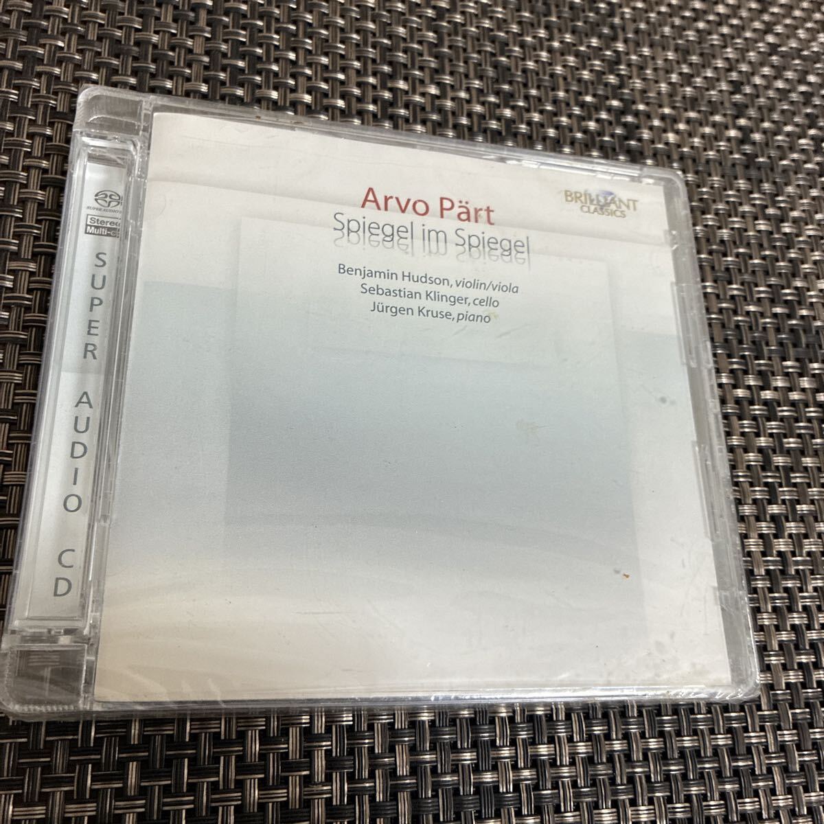 未開封未使用保管品/SACD CD/アルヴォ・ペルト/「Spiegel im Spiegel(鏡の中の鏡)」/Arvo Part拍卖