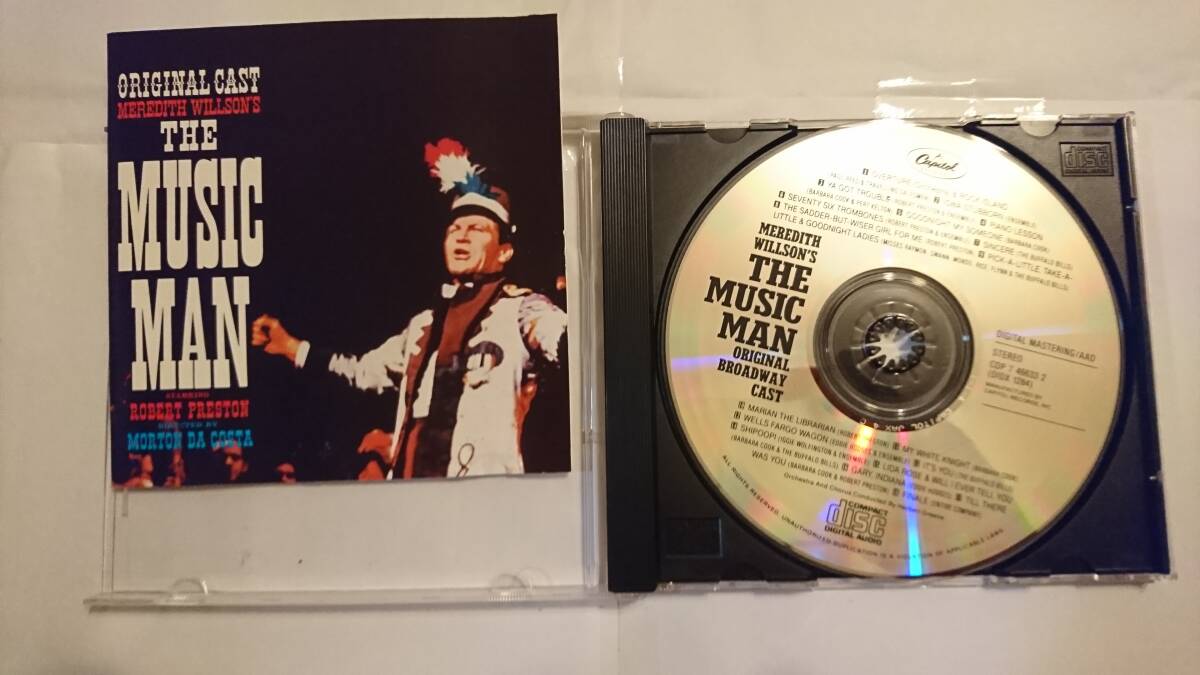 ★☆A03831 Meredith Willson / The Music Man / Original Broadway Cast CDアルバム☆★拍卖