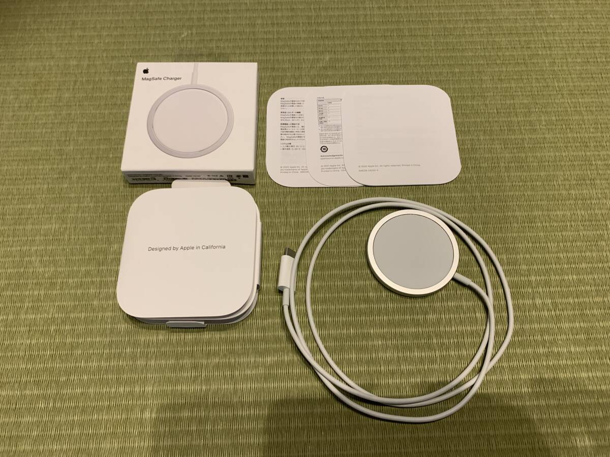 【美品】Apple純正 MagSafe充電器 使用5回未満 外箱・説明書あり拍卖