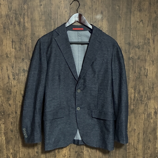 C22◇ABAHOUSE | アバハウス ジャケット ダークネイビー メンズ 44サイズ 中古品拍卖