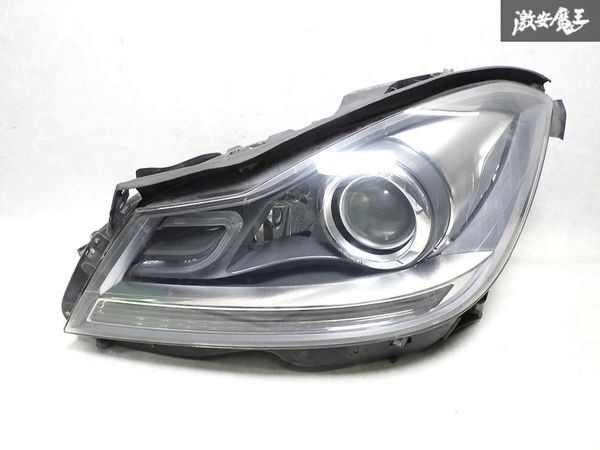 【保証付き!即発送】メルセデスベンツ 純正 W204 Cクラス 後期 HID ヘッドライト ヘッドランプ レンズ 左 左側 A2048204539拍卖