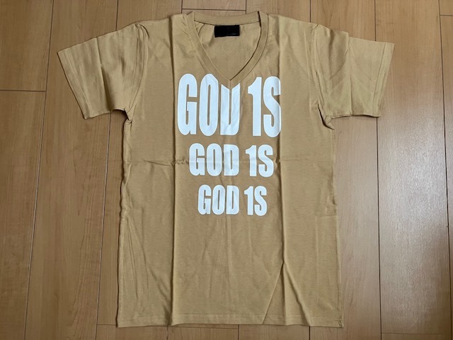 セール ★ ショップブオリジナルランド Vネック Tシャツ 新品未使用 ベージュ拍卖