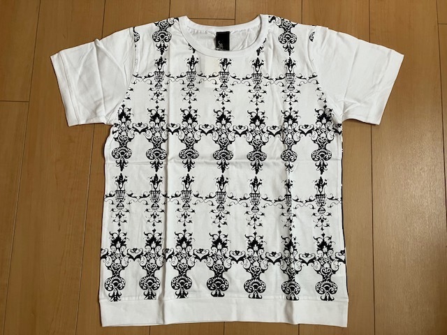 セール ★ ショップオリジナルブランド Tシャツ メンズ Lサイズ 文様プリント拍卖