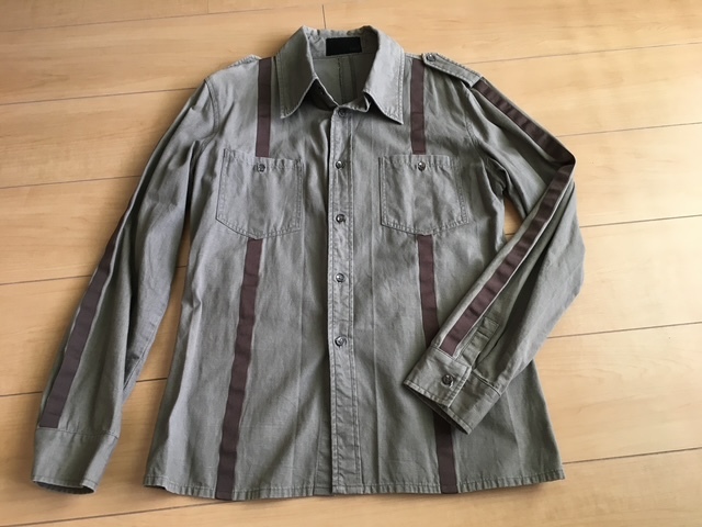 セール ★ ショップオリジナル ミリタリーシャツ M拍卖