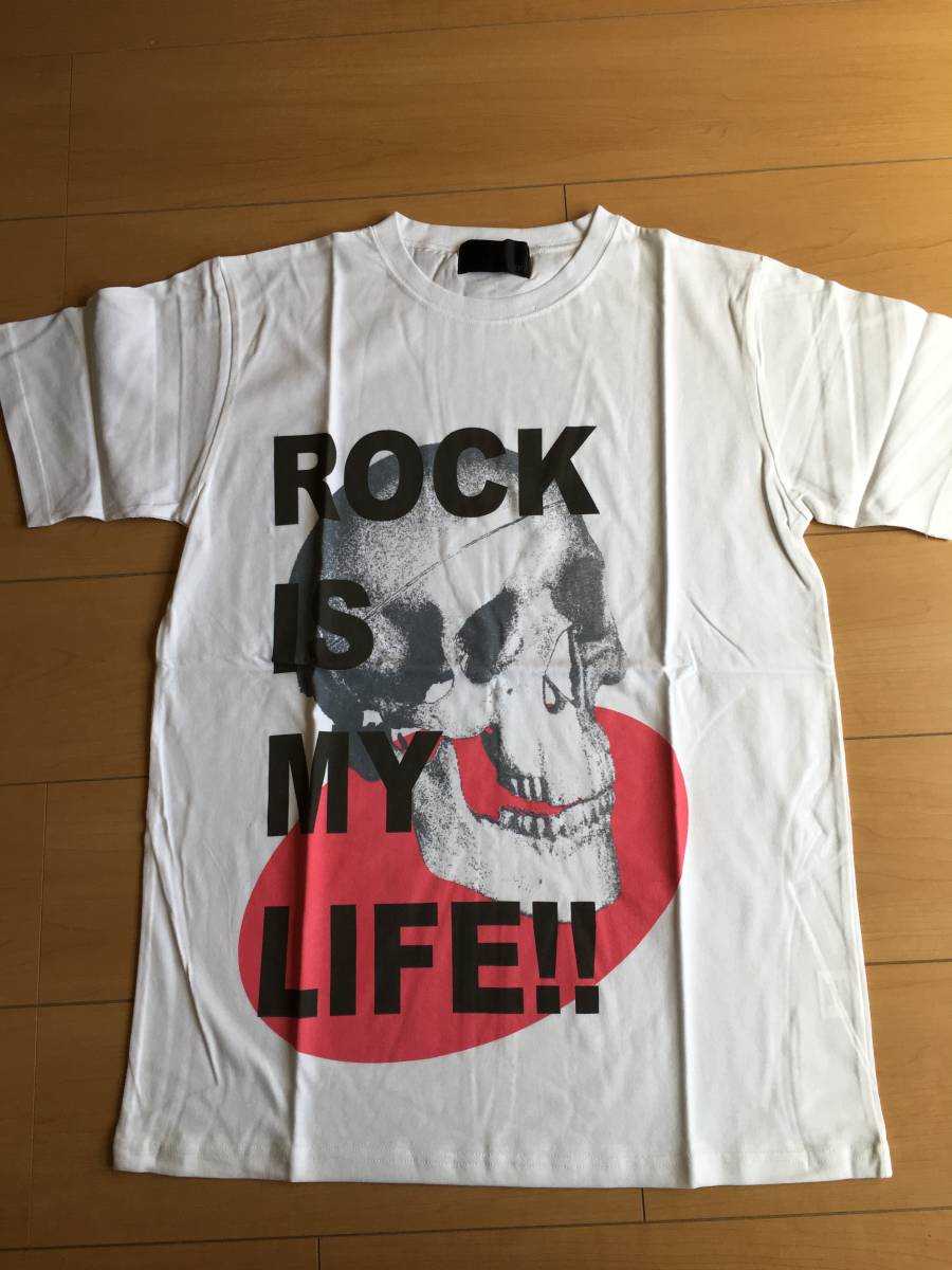 セール ★ ショップオリジナル メンズ Tシャツ 新品未使用 スカルロック拍卖