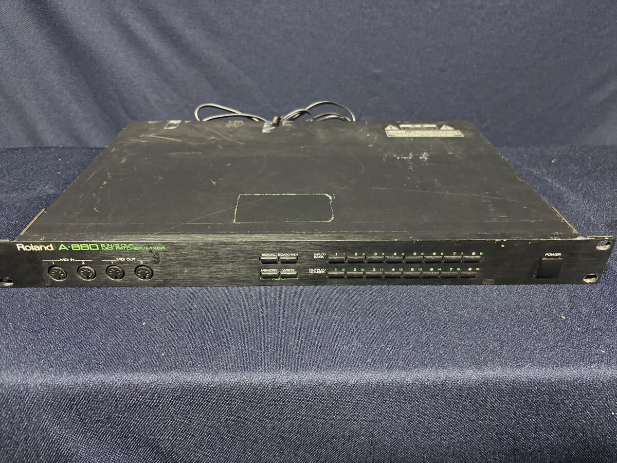 Roland A-880 通電チェックOK ジャンク品扱い拍卖
