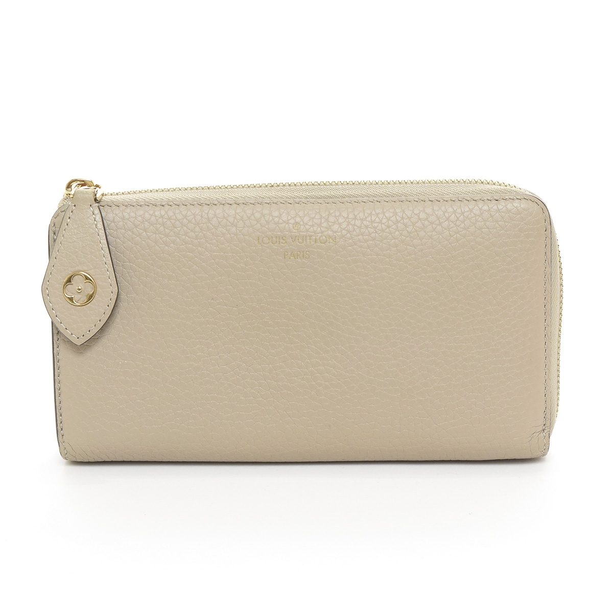 ■494032 LOUIS VUITTON ルイヴィトン ◆L字ファスナー長財布 ポルトフォイユ・コメット M63104 トリヨンレザー レディース ガレ ベージュ拍卖