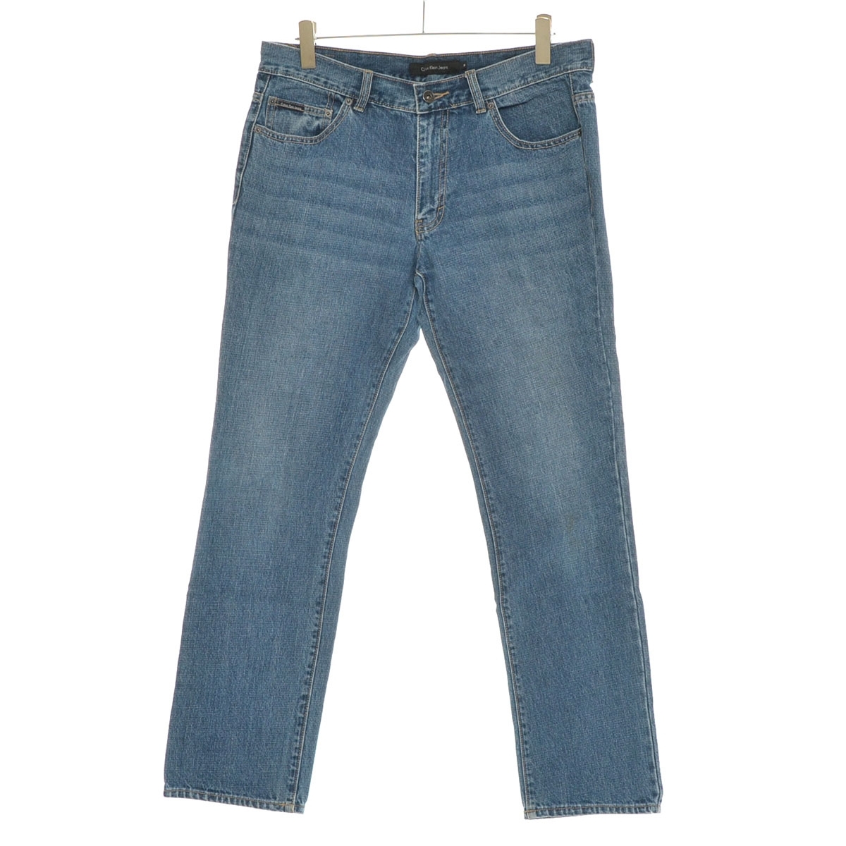 〇526273 Calvin Klein カルバンクライン CK ○デニムパンツ ジーンズ サイズW34 メンズ インディゴ拍卖