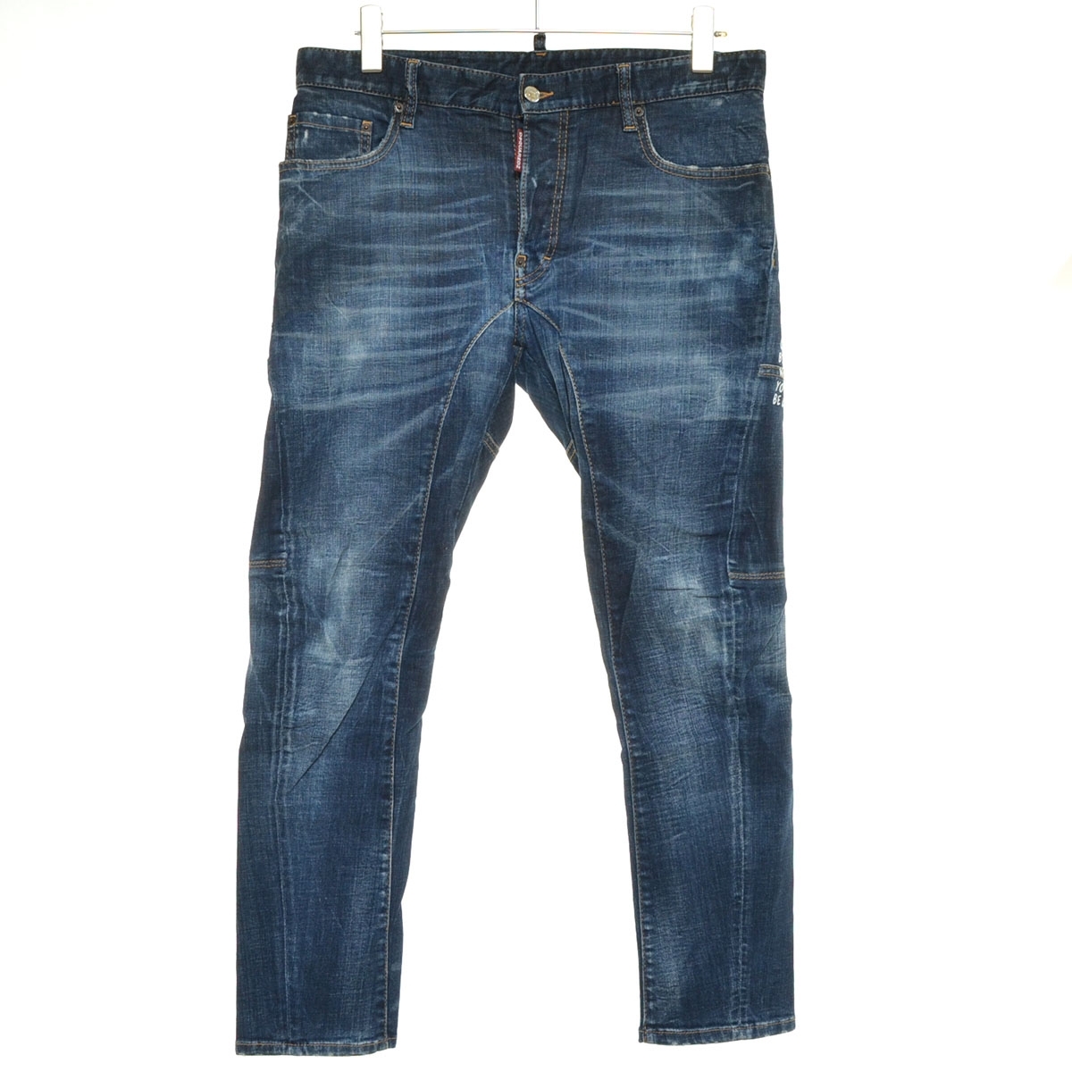 ●559227 DSQUARED2 ディースクエアード ●デニムパンツ ジーンズ CLEAN WASH TIDY BIKER JEANS S74LB1156 サイズ48 メンズ イタリア製拍卖