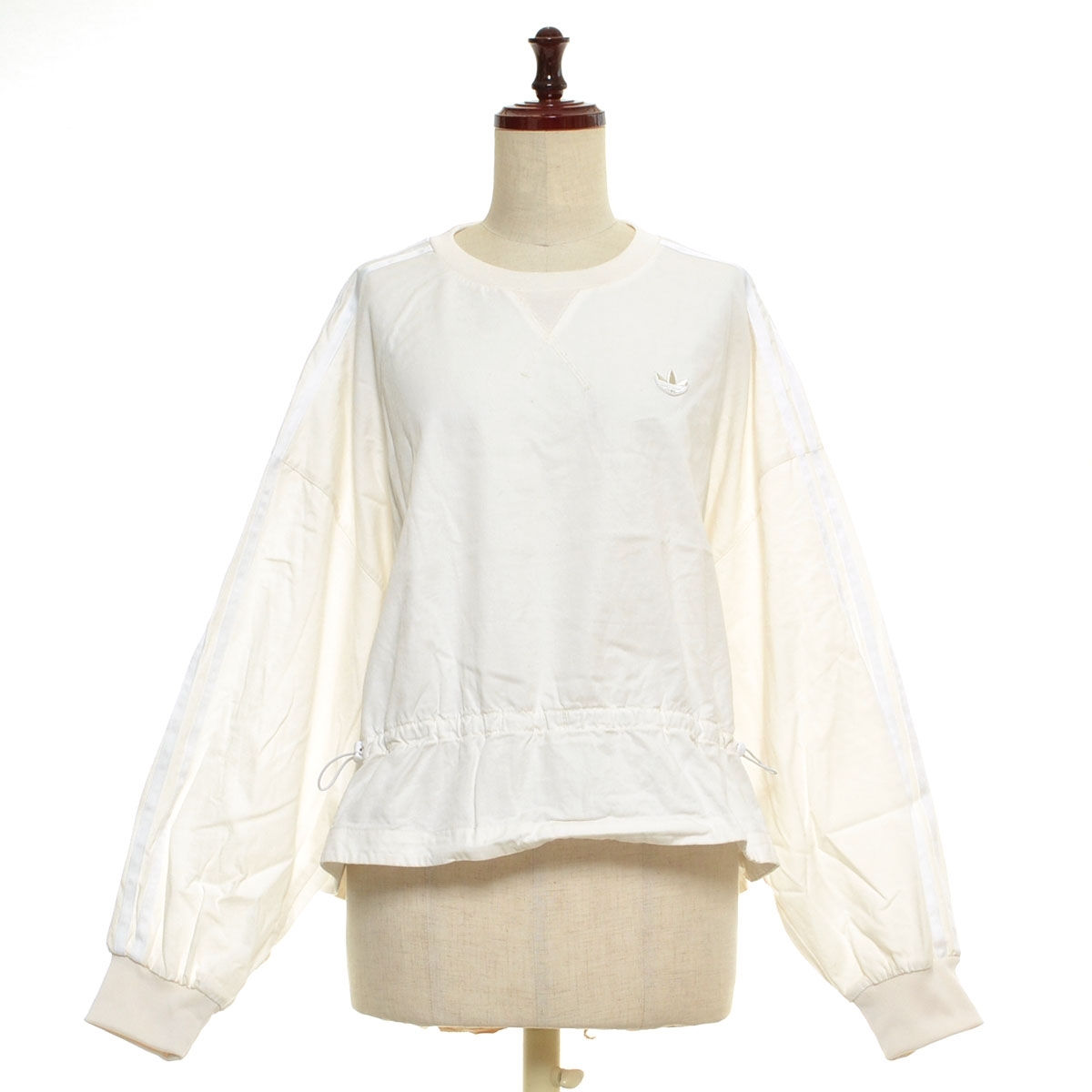 ■549464 adidas Originals アディダス●トレーナーW SWEATER GN3095 サイズKR/S 21ss ウエストドローコード スウェット レディース拍卖