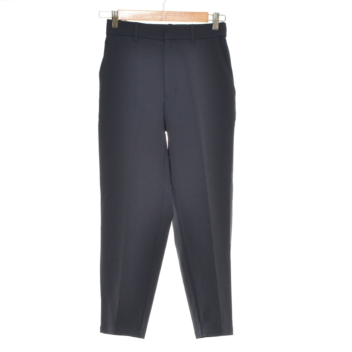 ■542394 NEW BALANCE ニューバランス ●パンツ THE CITY センタープレステーパード AWP35168 サイズS 23FW レディース ネイビー拍卖