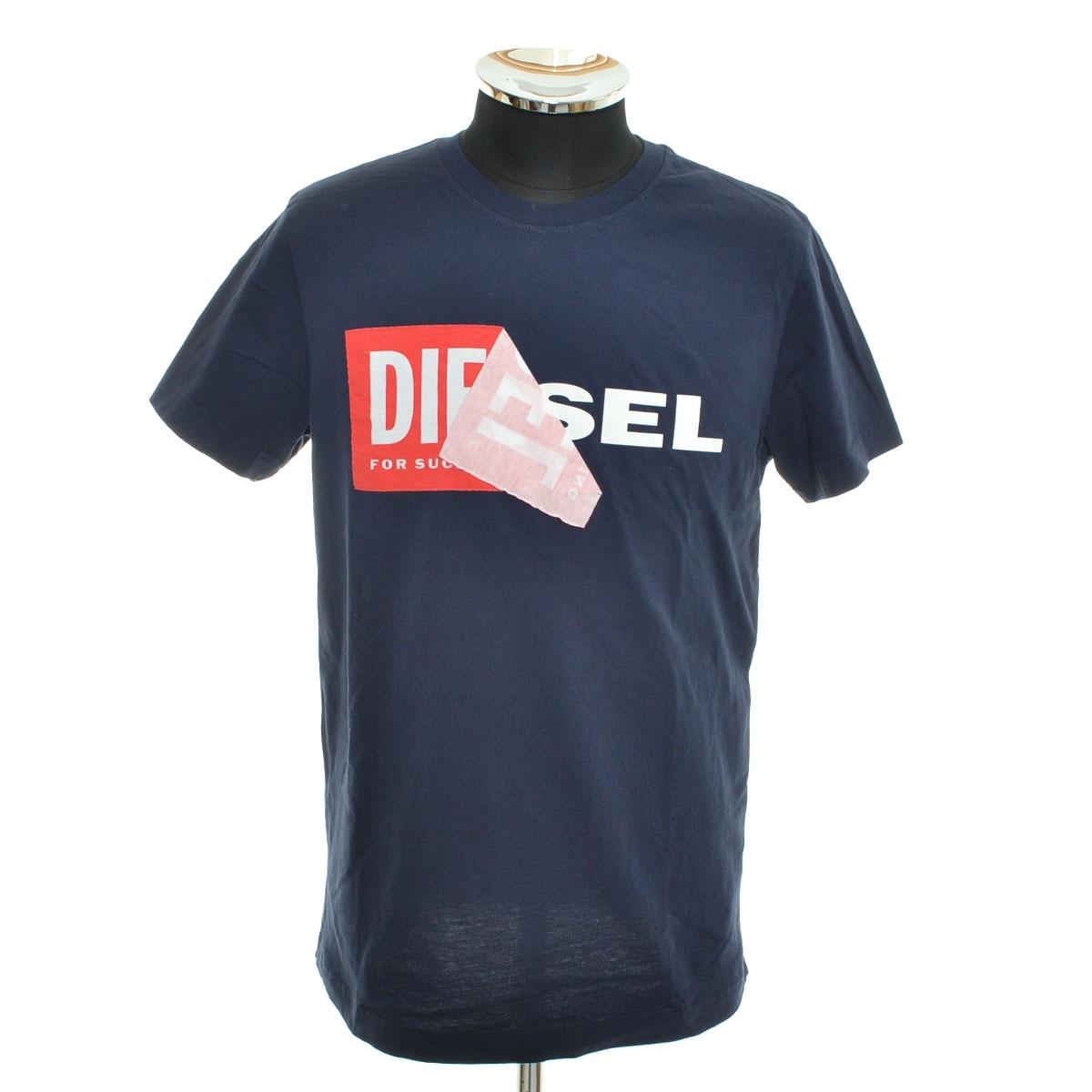 ●559079 DIESEL ディーゼル ●Tシャツ 半袖 サイズS メンズ ネイビー拍卖