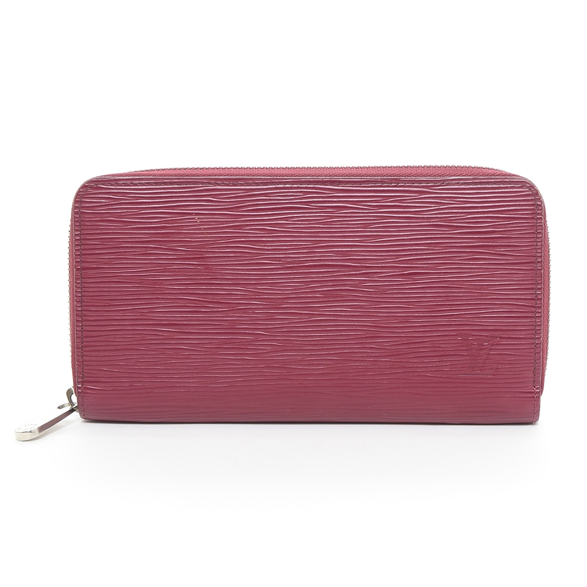 LOUIS VUITTON ルイヴィトン ラウンドファスナー長財布 エピ ジッピーウォレット M60305 型押しレザー レディース フューシャ レッド拍卖