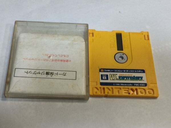 1.ファミコン ディスクシステム VS. エキサイトバイク ケース入 2F78AA拍卖