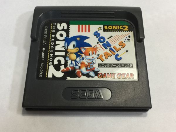 ゲームギア GAME GEAR ソニック ザ ヘッジホッグ2 2F80AA拍卖