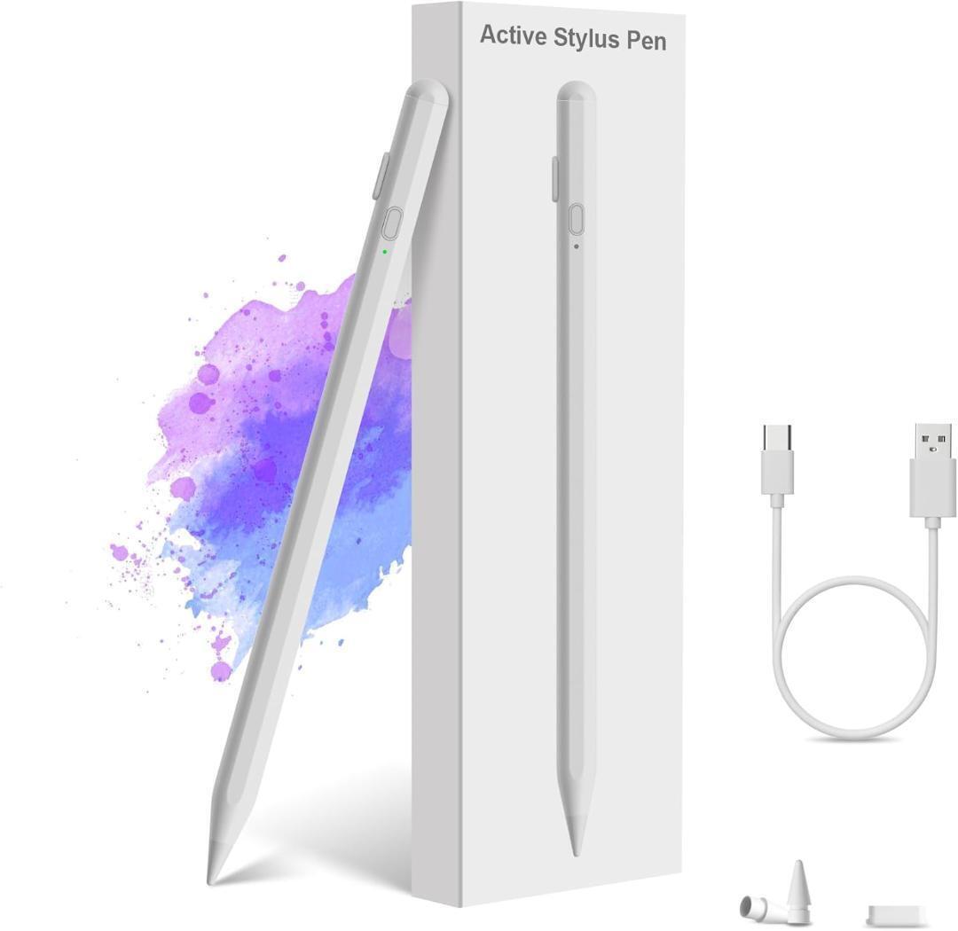iPad ペンシル 第10世代対応 極細 高感度 傾き感知 磁気吸着 誤作動防止 apple pencil拍卖