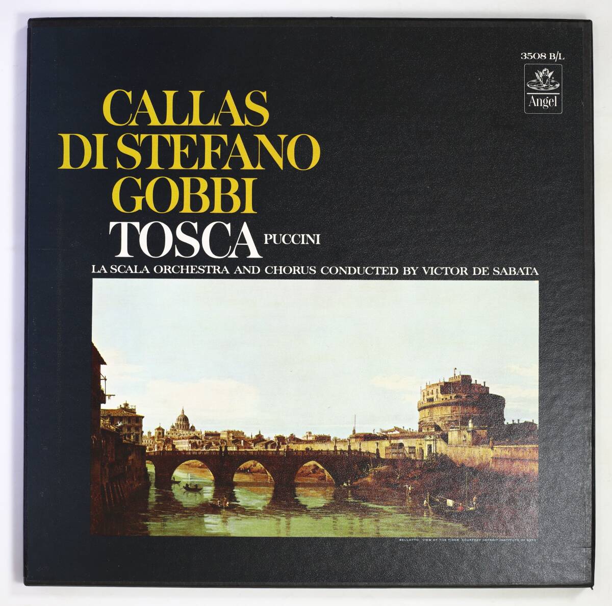 【US盤LP-BOX】カラス,ディ・ステファーノ,サバタ,ミラノ・スカラ座管/プッチーニ:トスカ(並品,ANGEL,2LP,Maria Callas)拍卖