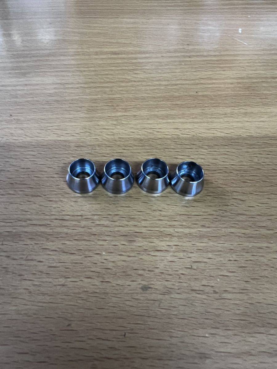 モンキーゴリラダックスDAXシャリーシャリィエイプ等にM6用フジツボカラーステンレス4個セット拍卖