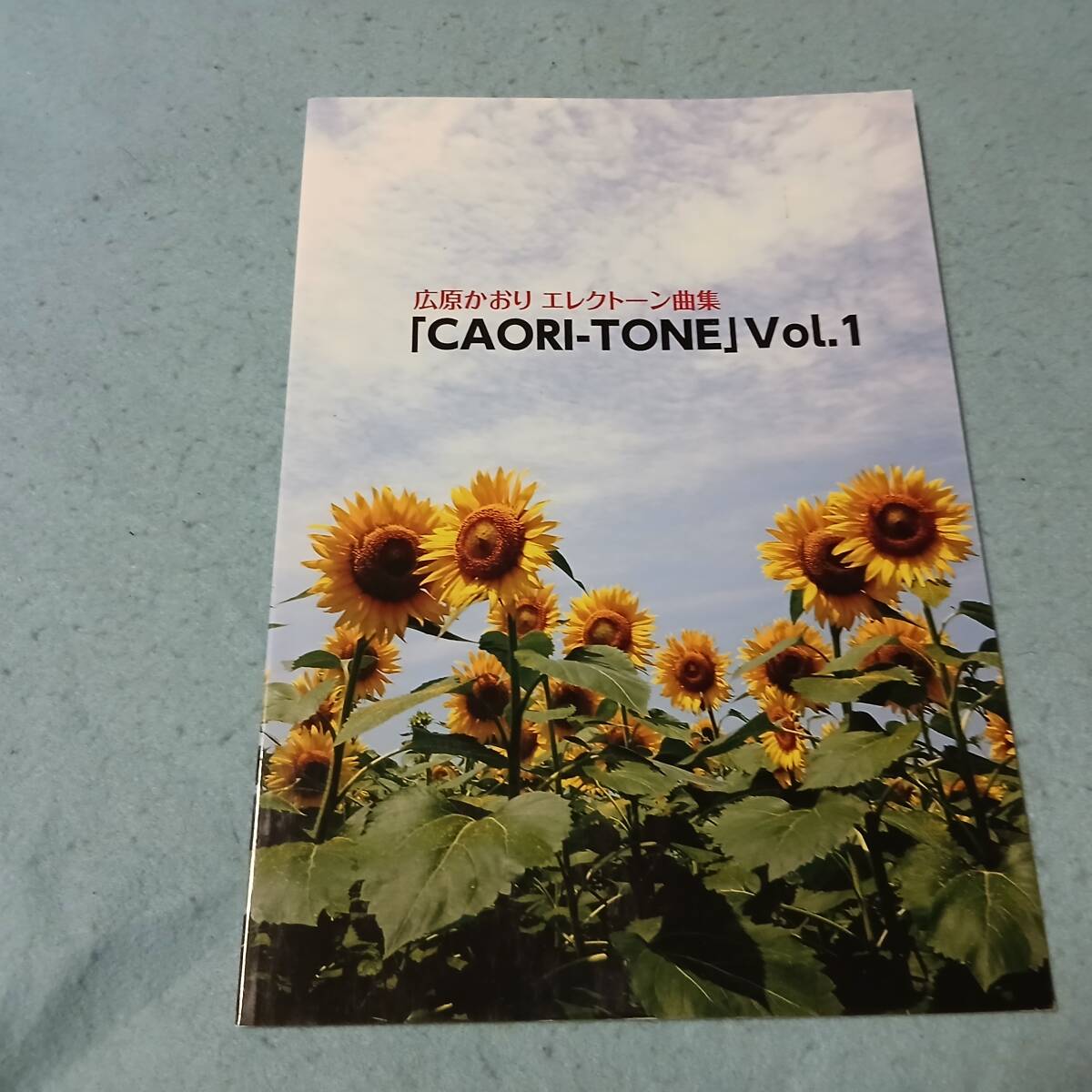 mエレクトーン用楽譜 広原かおり エレクトーン曲集 CAORI-TONE 1 USB欠拍卖