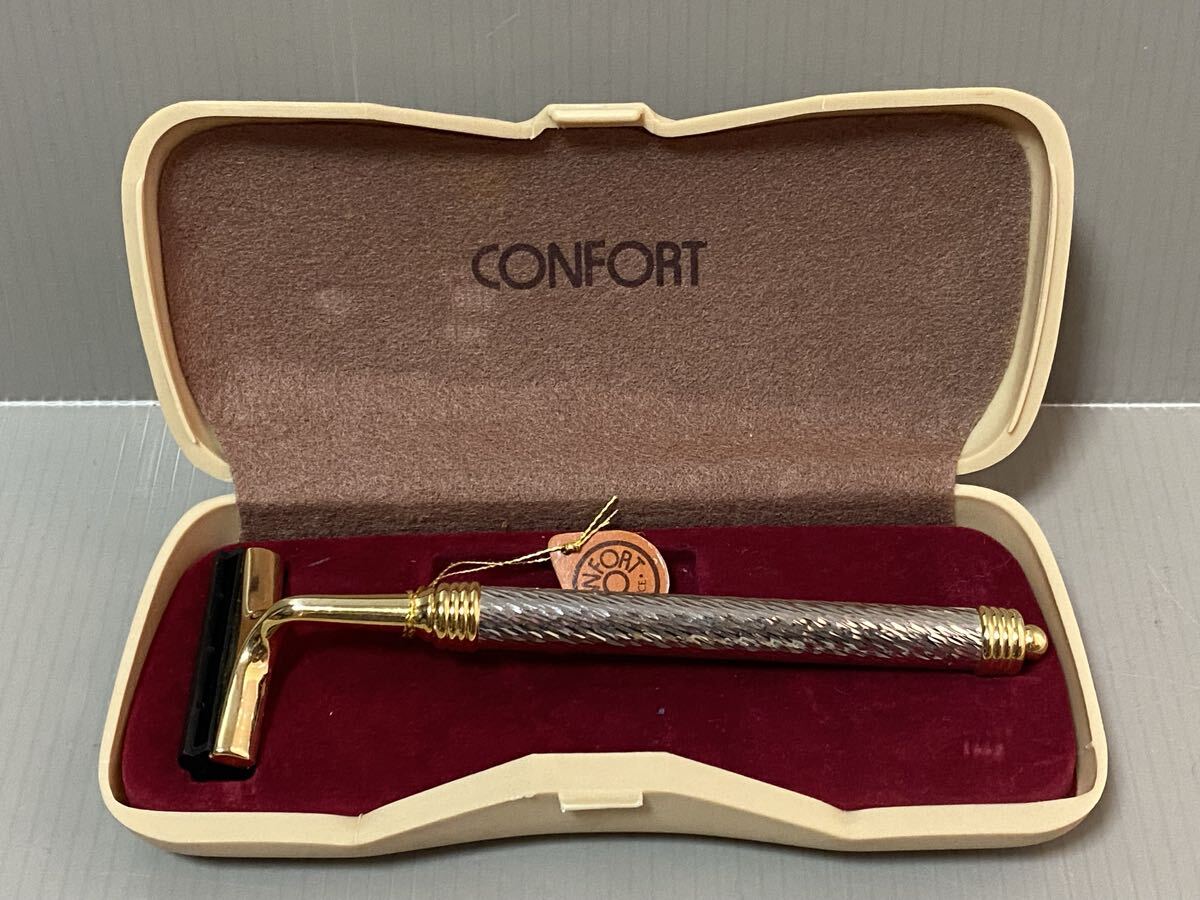 高級 CONFORT T字ひげ剃り 本体のみ拍卖