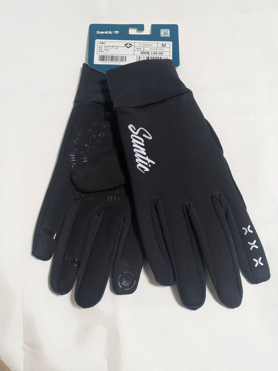 santic サンティック 秋冬用 サイクルグローブ 自転車 手袋拍卖