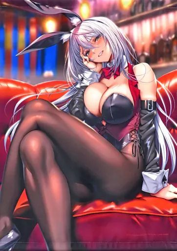 【新品】 天笠綴 bunny A&J製シルキースエードB2タペストリー 「はにかみ、彼女は恋をするオンリーショップ2」拍卖