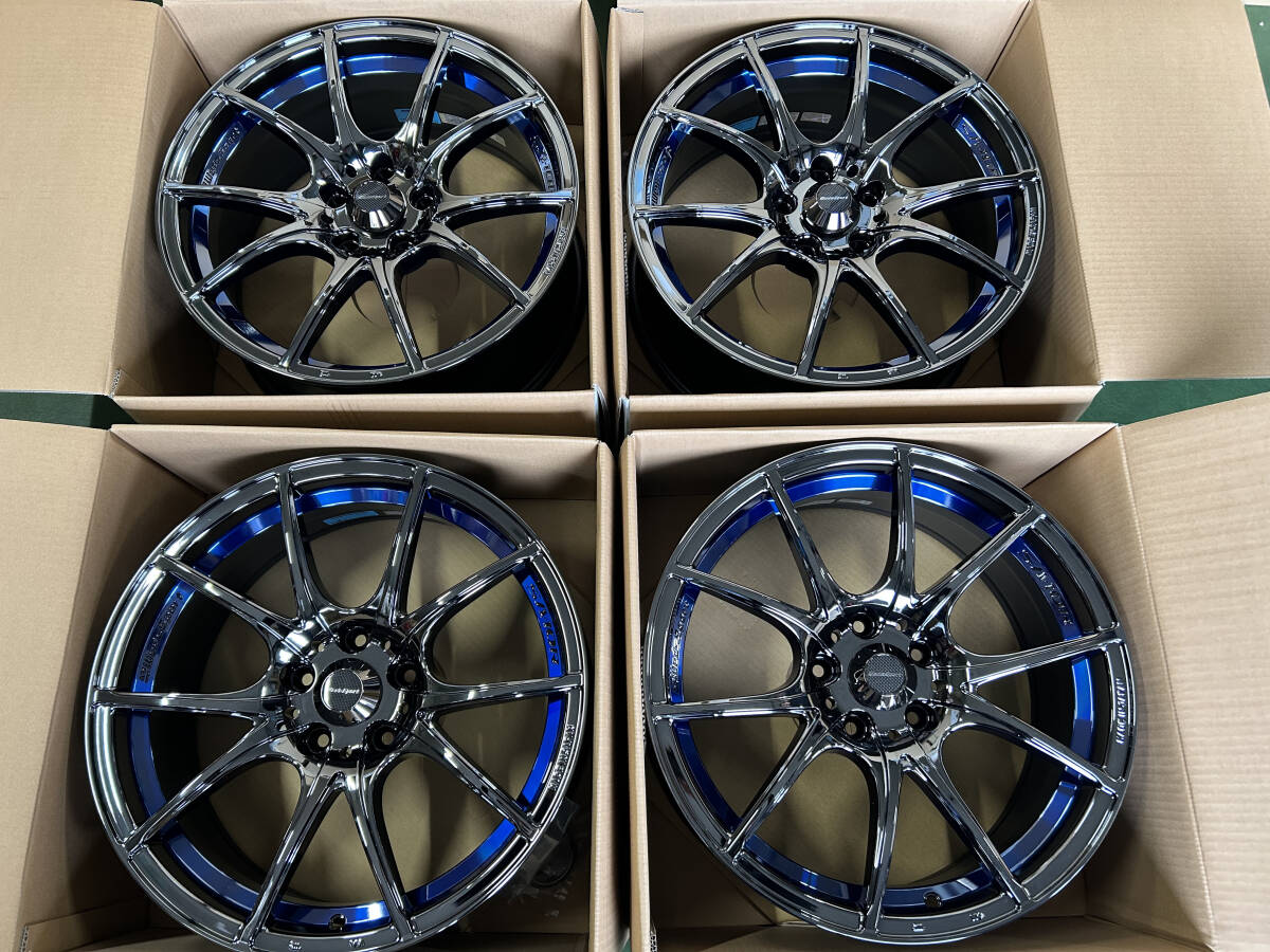 新品 WEDS ウェッズスポーツ SA10R 18x8.5+45 5/100 BLC 86 BRZ カローラスポーツ カローラツーリング 30 50 プリウス 4本セット 在庫有拍卖