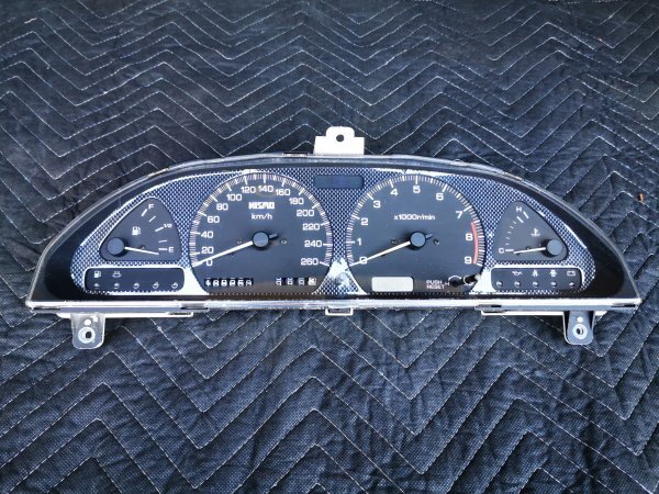 【希少!】S13 ニスモメーター シルビア 180SX 260kmフルスケール PS13 RPS13 KPS13 KRPS13 NISMO ニスモ スピードメーター SR20DET 日産拍卖