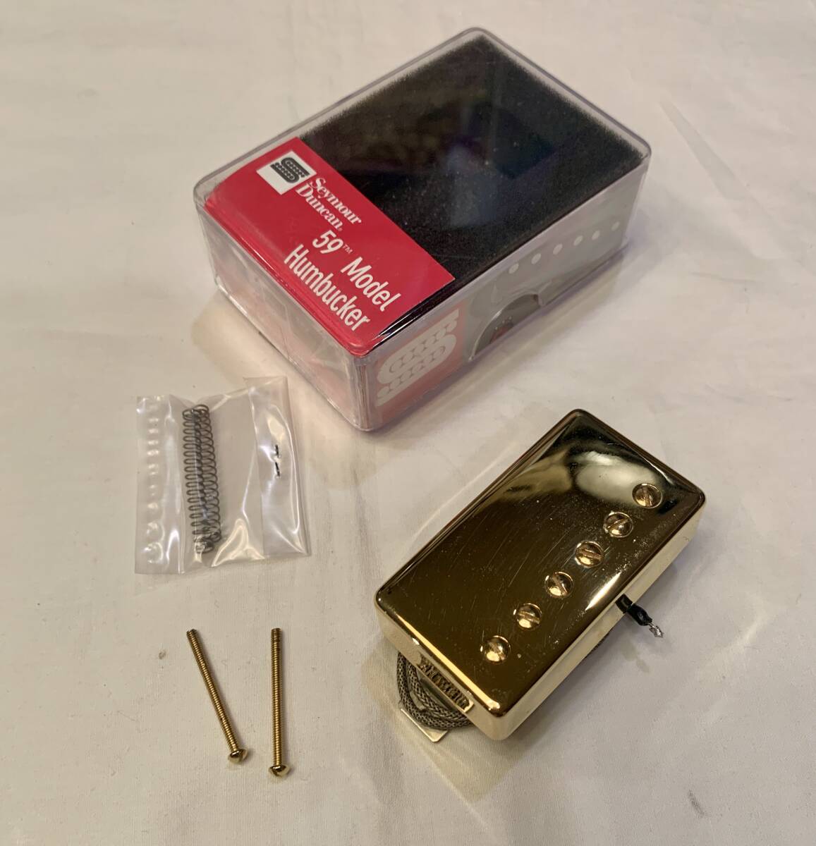 【中古品】Seymour Duncan(セイモア・ダンカン)/ SH-1b '59 Model Humbucker Gold Bridge拍卖