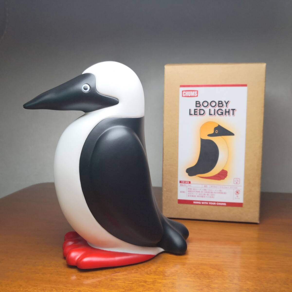 CHUMS チャムス Booby LED Light ブービーLEDライト ランタン キャンプ拍卖