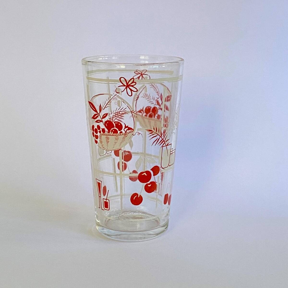 ◆台湾◆レトログラス◆フルーツ キッチングラス◆台湾ガラス◆ヴィンテージ拍卖