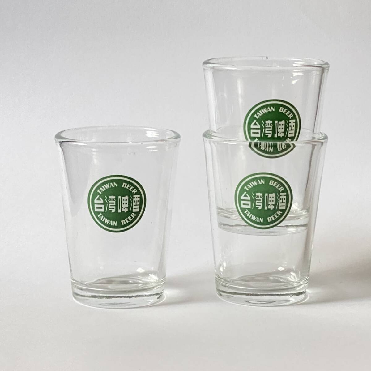 台湾◆レトログラス◆丸印 台湾ビールグラス◆台灣酒◆ヴィンテージ拍卖