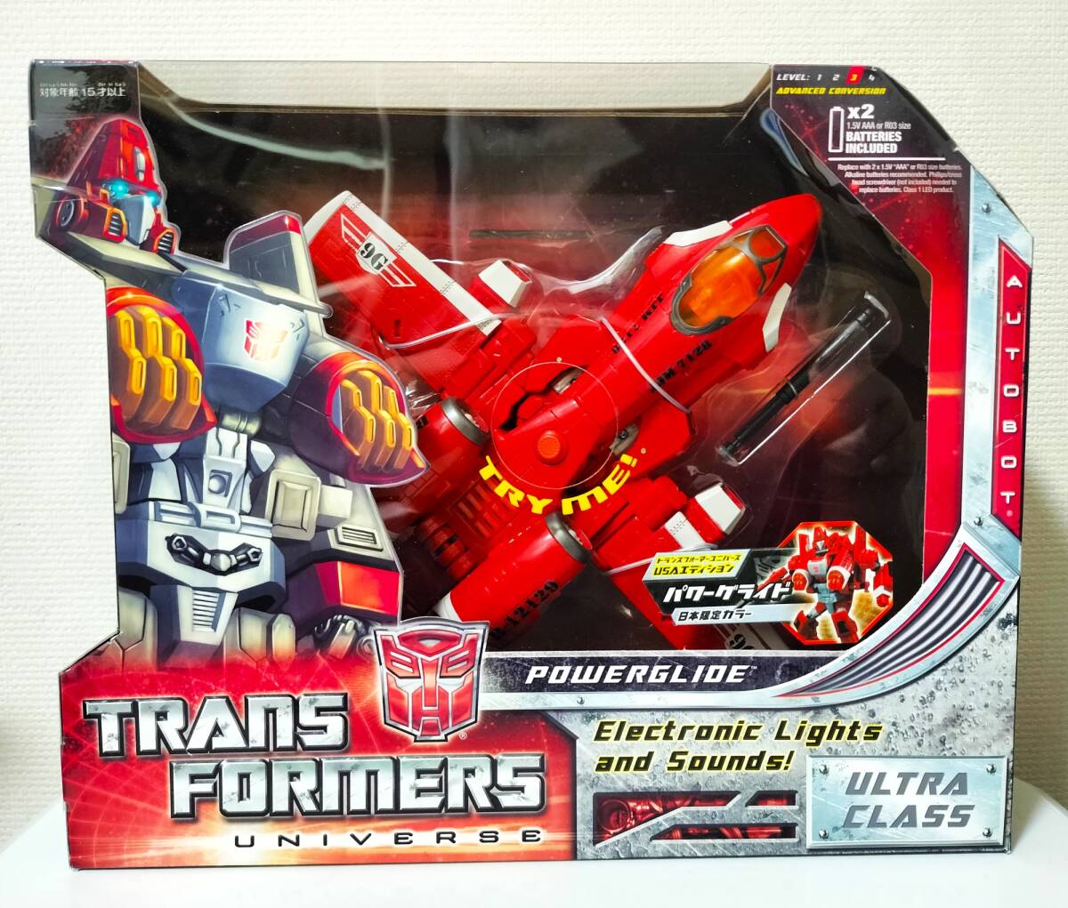 トランスフォーマー ユニバース USAエディション パワーグライド 日本限定カラー拍卖