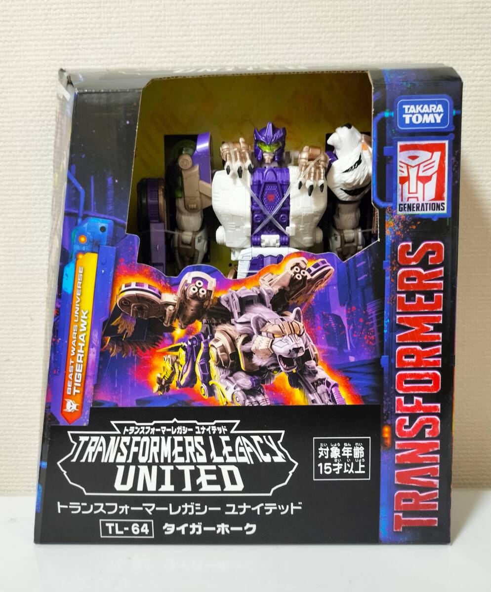 トランスフォーマー レガシー TL-64 タイガーホーク ビーストウォーズ メタルス フューザーズ タイガーファルコン拍卖