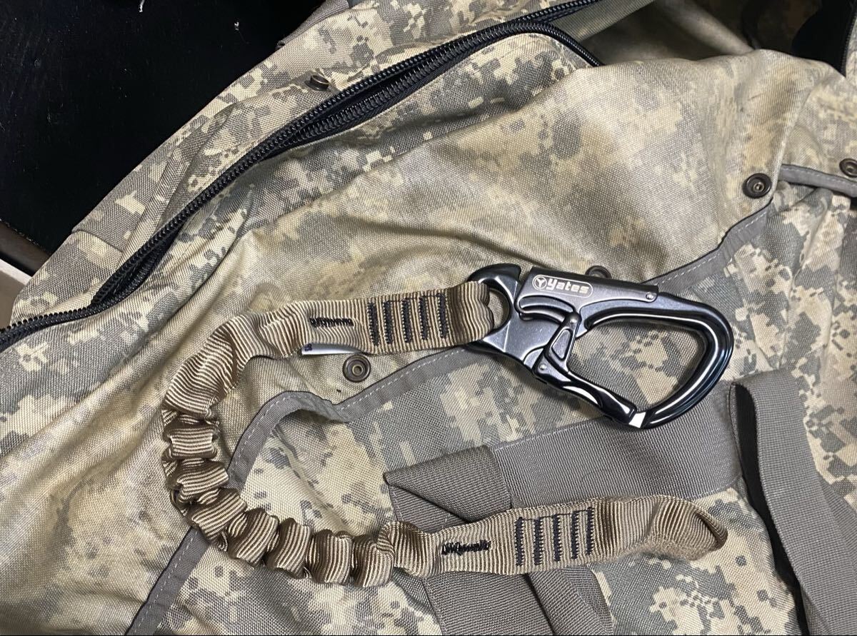 実物 Yates ランヤード Personal Retention Lanyard セーフティランヤード  安全帯 コヨーテ拍卖