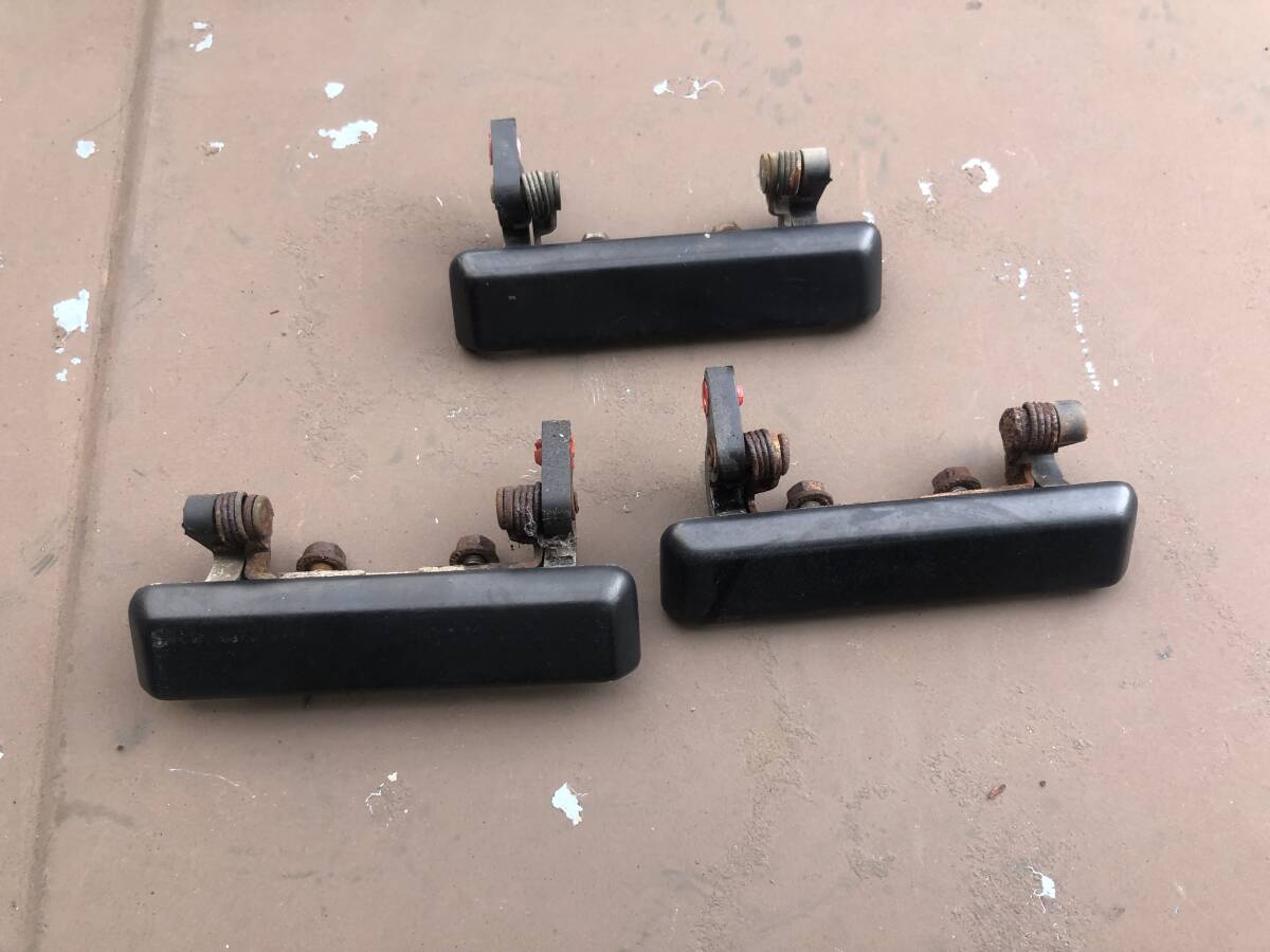 ジムニー ドアハンドル アウター ハンドル バックドア 運転席側 助手席側 SJ30 JA71 JA11 JB43 JA51 JB31 SJ40拍卖