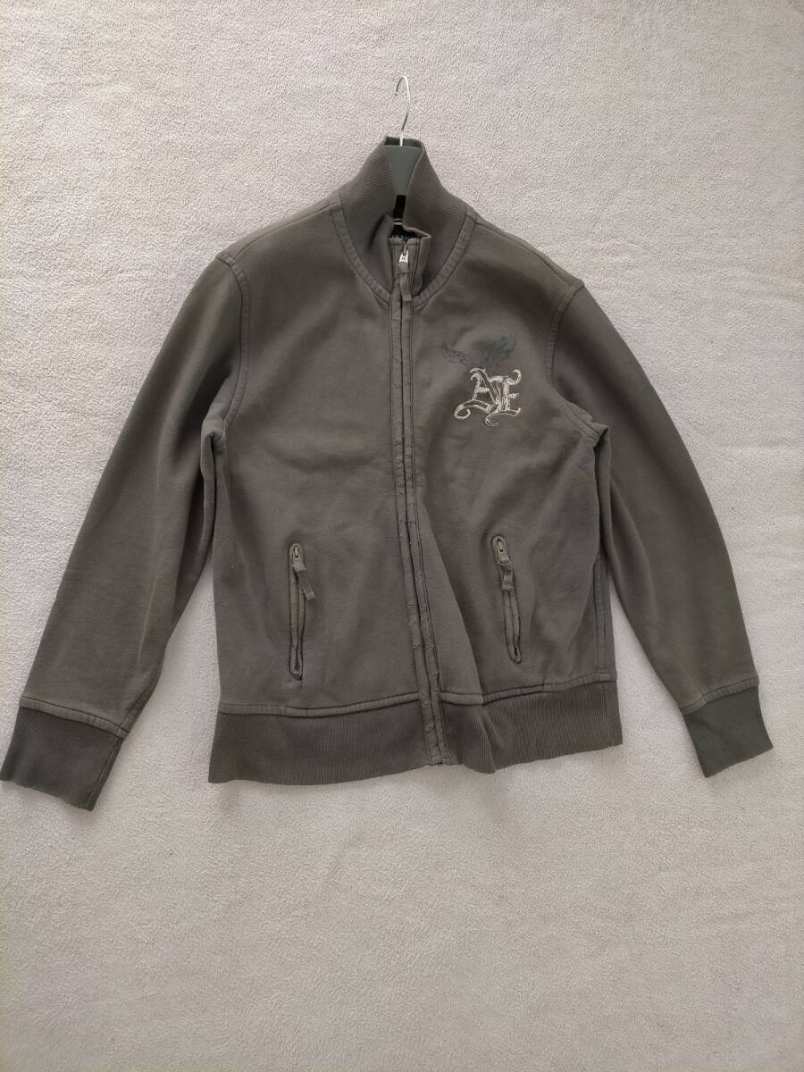 AMERICAN EAGLE アメリカンイーグル ジップスウェットジャケット XL ヴィンテージ 250804-20拍卖