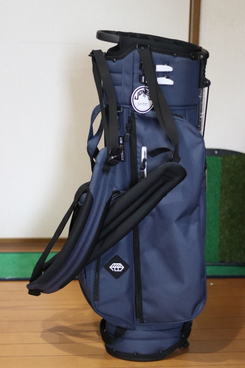 【全国送料無料】JONES ジョーンズ 8.5インチ  5分割 スタンドバッグ キャディバッグ ネイビー拍卖