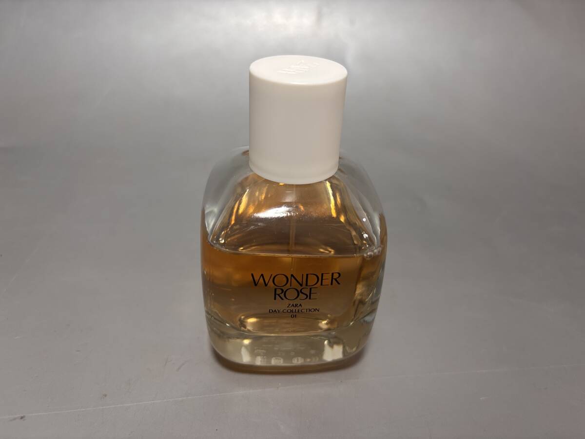 d4156◆ ザラZARA ワンダー ローズ EDTオードトワレ90ml◆残量多拍卖