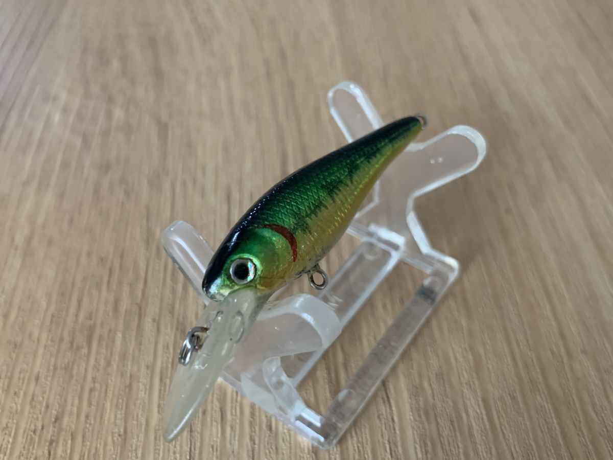 シャッド50㎜3g ザプロデューサーズ グリーン/ゴールド系カラー 箱103拍卖