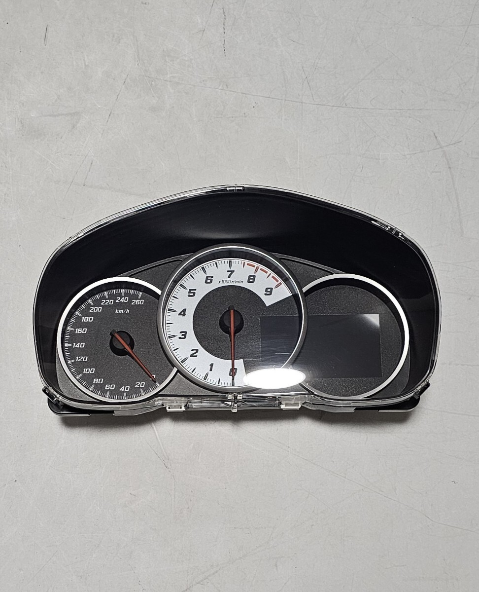 トヨタ 86・ZN6 純正 後期 AT GTリミテッド スピードメーター 距離52778km 2020年車 MT共通 BRZ・ZC6 品番:SU003-07012拍卖